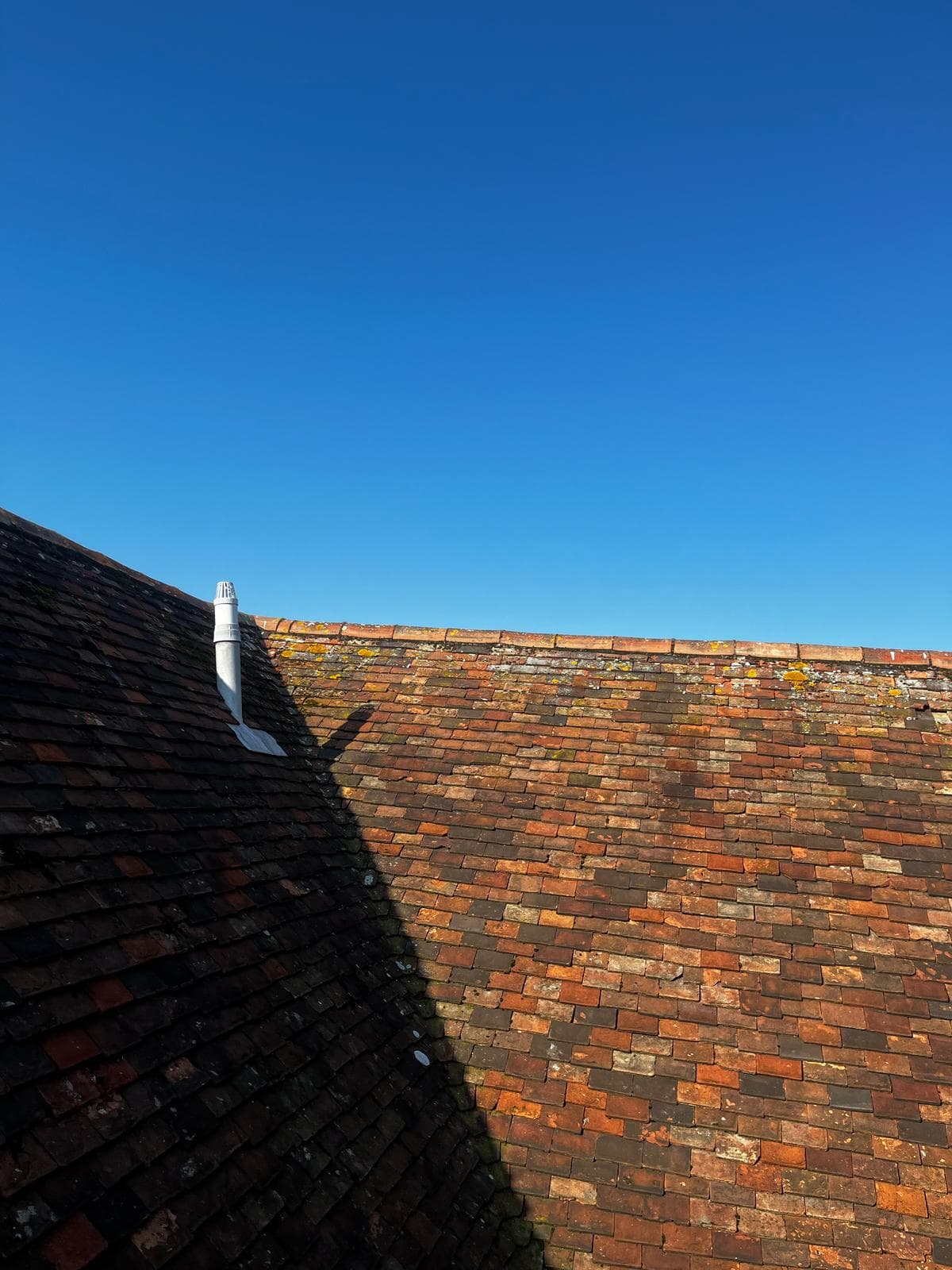 Roofing work under way on a property in Deal