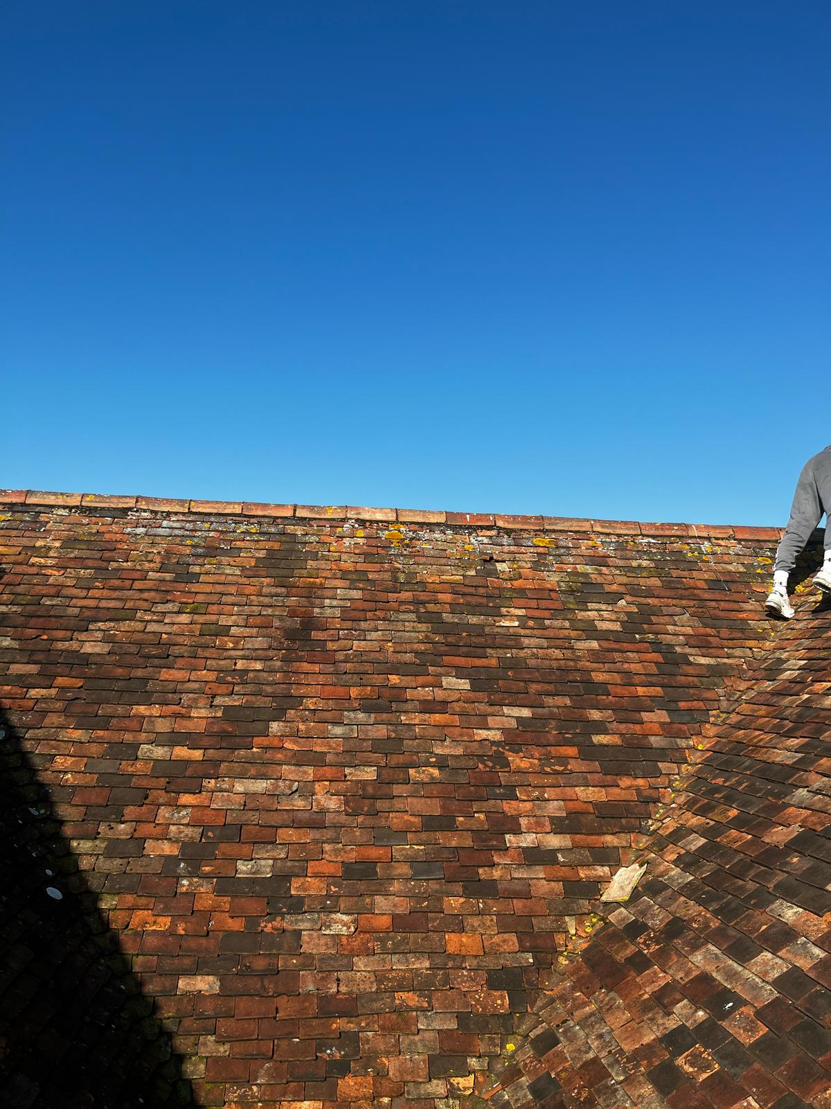 Dymchurch roof being replaced